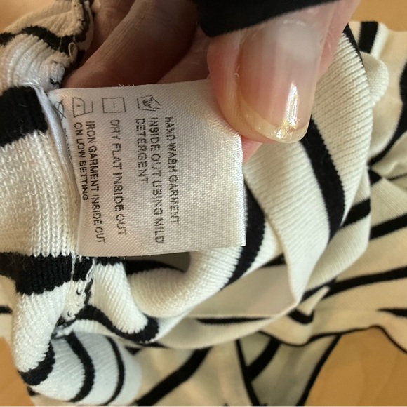 Strut & Bolt Striped Ruffle Sleeve Top - Picture 5 of 5